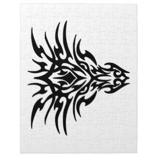 Black Dragon Jigsaw Puzzles | Zazzle