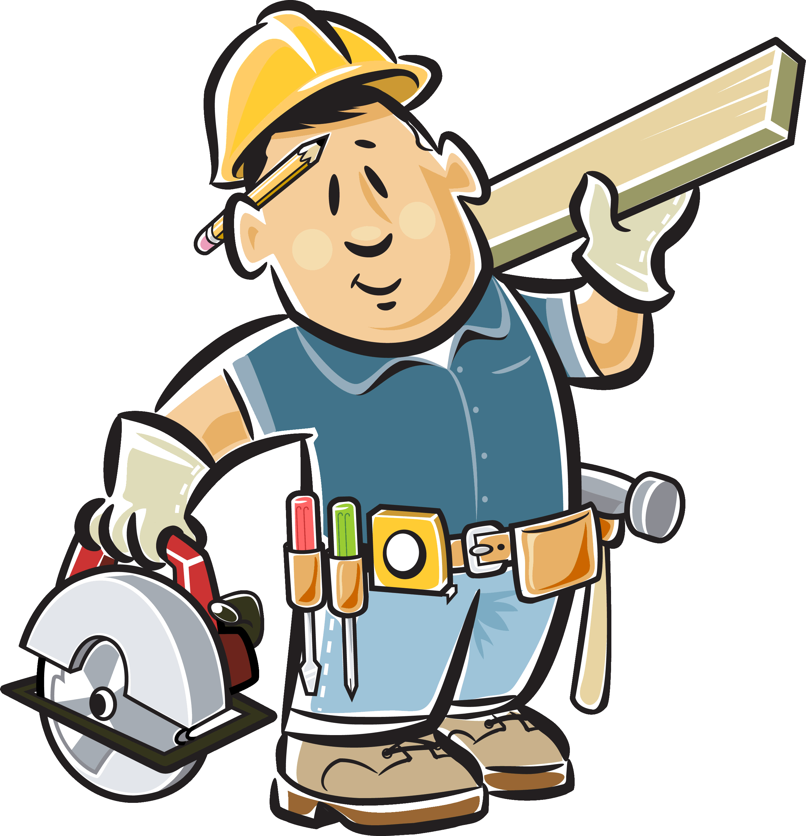 Clipart maintenance man