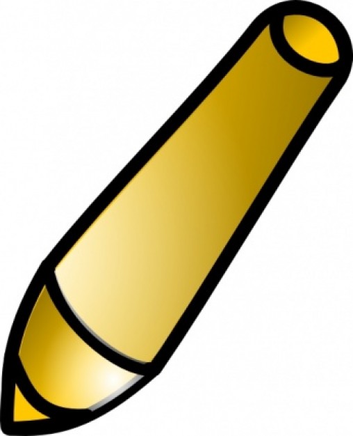 Crayon Icon clip art | Download free Vector