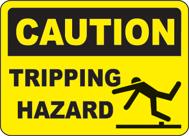 FREE Trip Hazard Sign - ClipArt Best