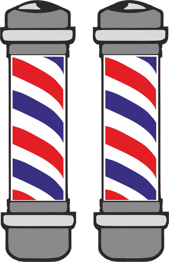 barber pole design pdf print/cut ready by DesignsKJL on Etsy