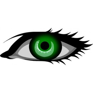 Green Eye clip art Vector clip art - Free vector for free do ...