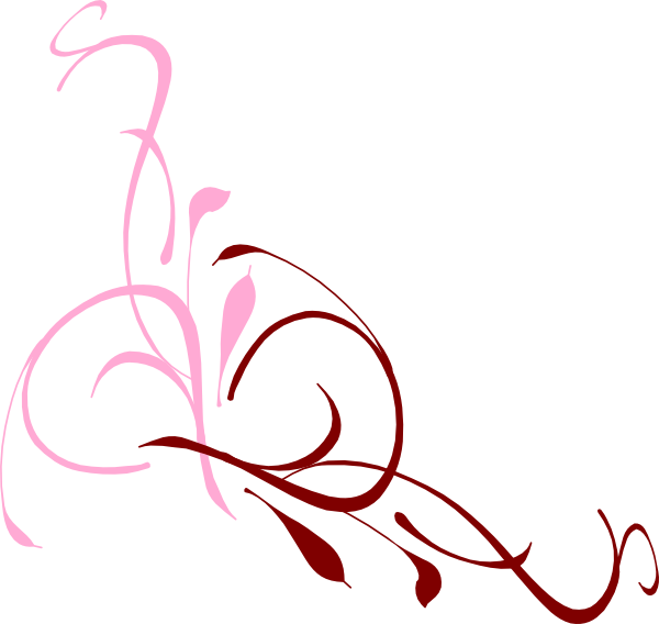 Pink Swirls Clipart - Free Clipart Images