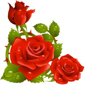 Clipart roses border