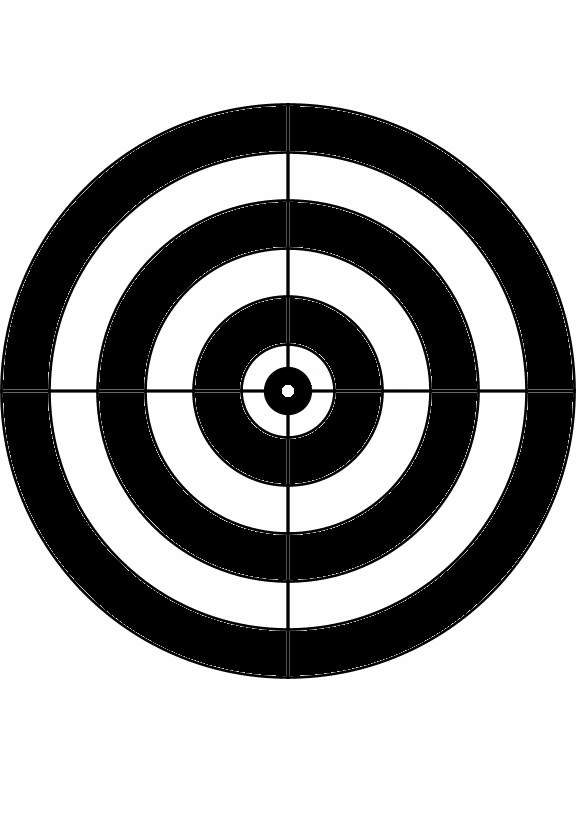 Bullseye Targets To Print - ClipArt Best