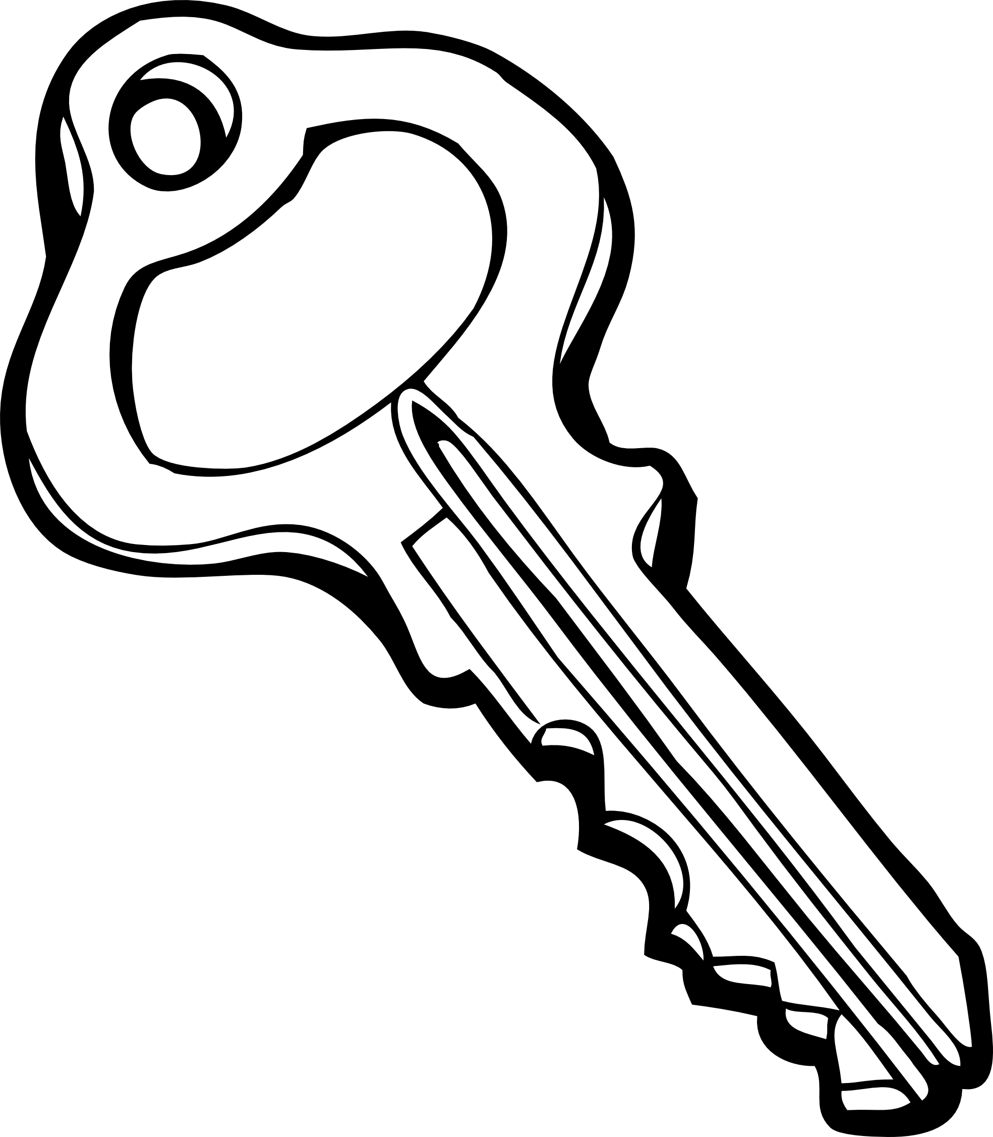 Key Clipart Black And White - Free Clipart Images
