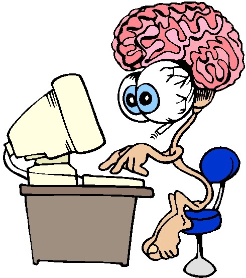 Computer Clipart Cartoon