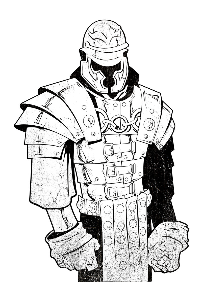 Roman Soldier Inked by GavinMichelli on DeviantArt