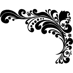 Corner flourish clipart