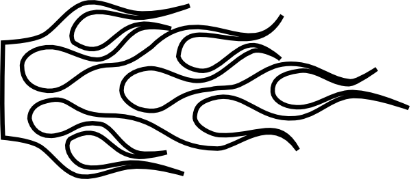 Flame Line Art | Free Download Clip Art | Free Clip Art | on ...