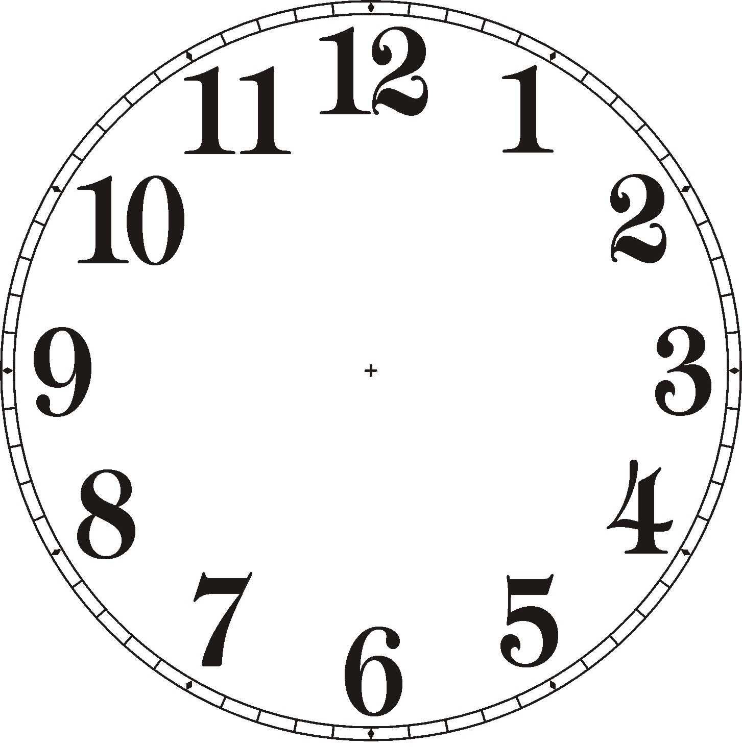 Simple Clock Clipart