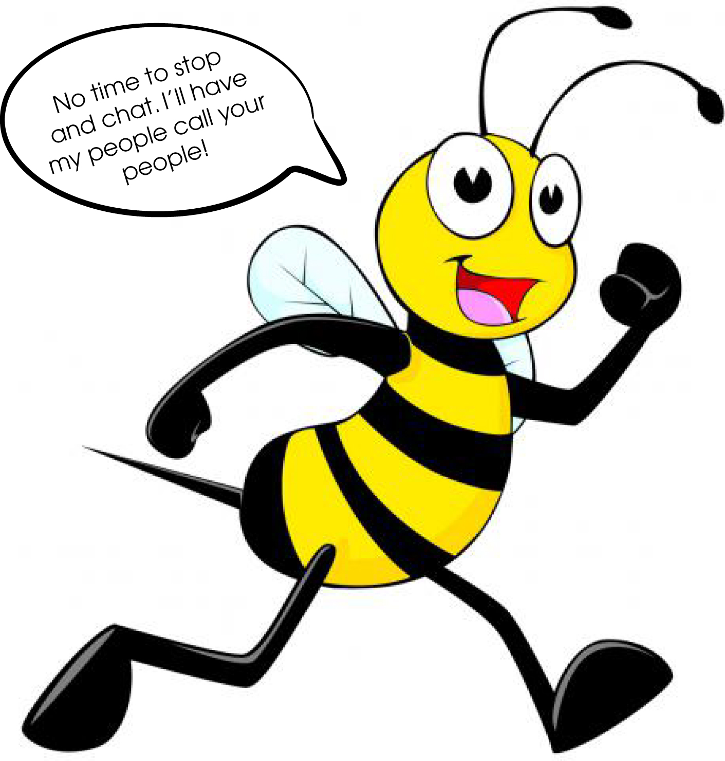 Clipart busy bee