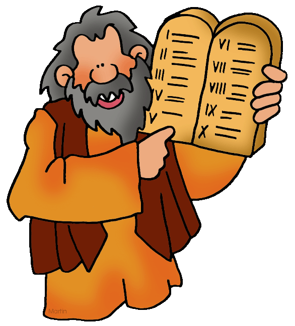 Clipart ten commandments