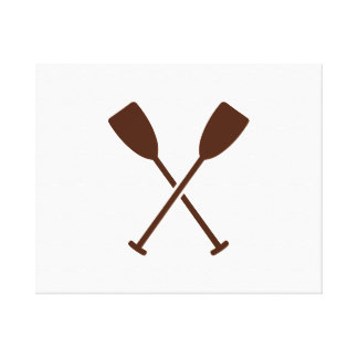 Crossed Paddles Art & Framed Artwork | Zazzle