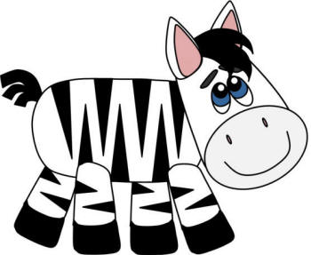 Zebra Paper Craft