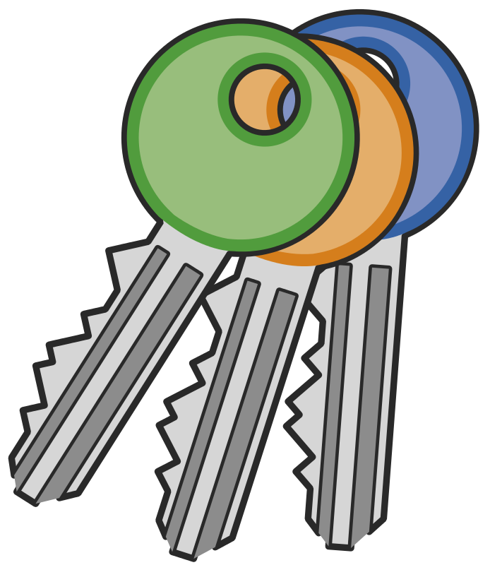 Free to Use & Public Domain Key Clip Art