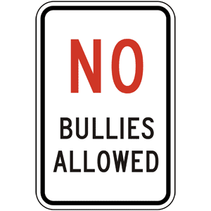 No Bullying Signs - ClipArt Best