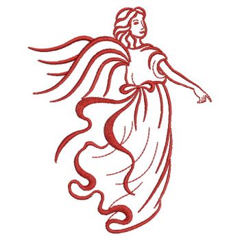 Embroidery Designs - Angel Outlines( - ClipArt Best - ClipArt Best