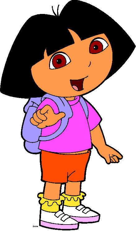 Disney cartoon characters clipart