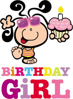 Happy birthday girlfriend clipart