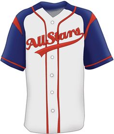 Sports jerseys clipart