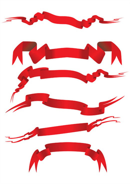 Banner graphics red ribbon free vector download (16,685 Free ...