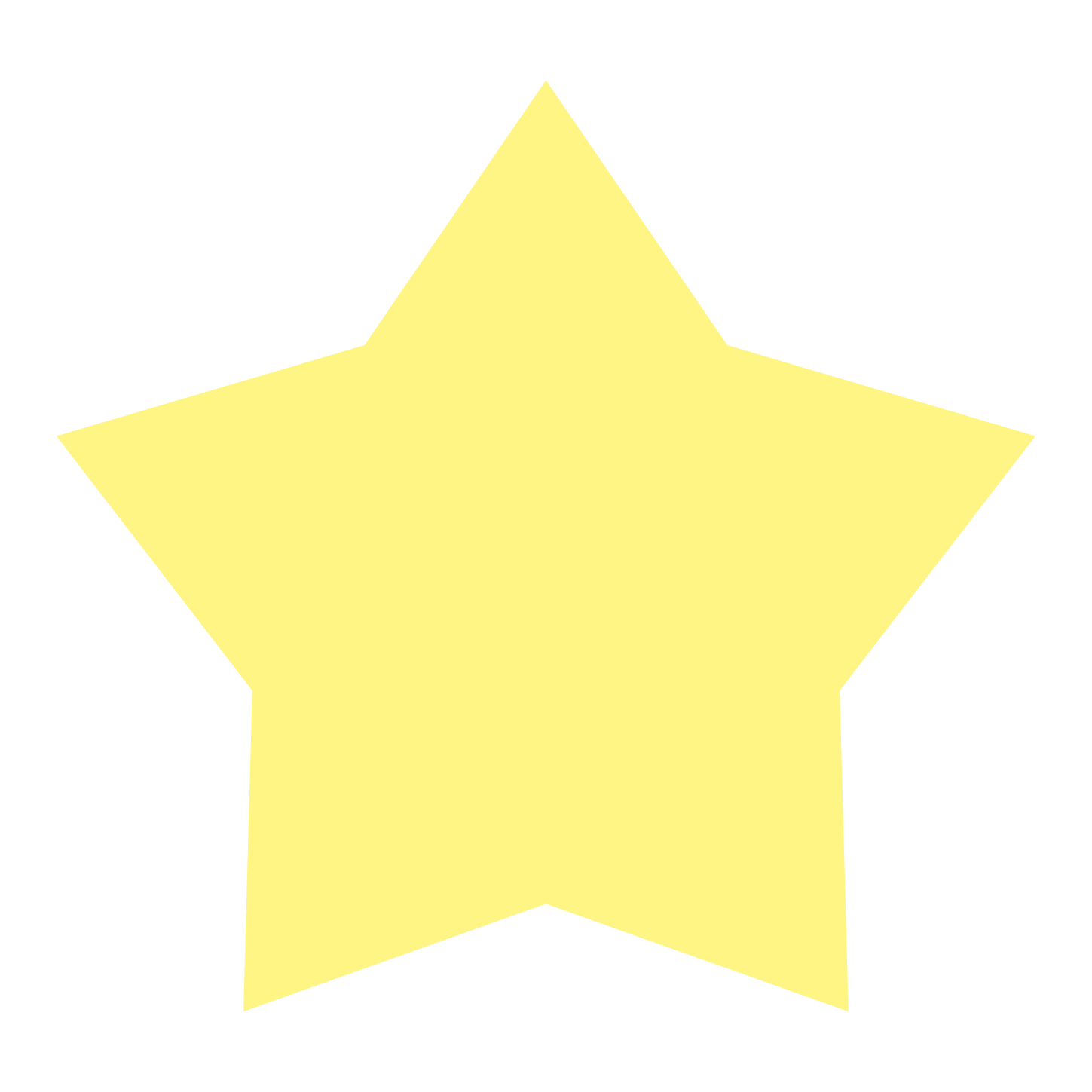 Yellow Star Shape - ClipArt Best