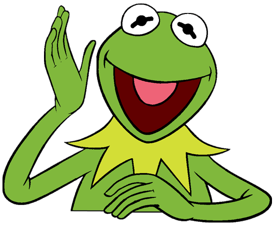 Kermit the frog clipart
