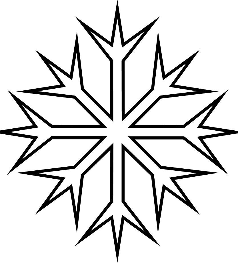 Snowflake Coloring Pages Free Printable - High Quality Coloring Pages