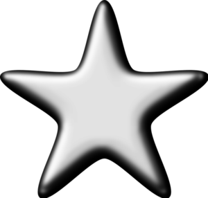 Silver Star Clipart - ClipArt Best
