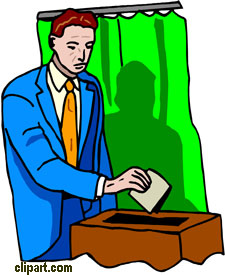 Voting Clip Art Black White - Free Clipart Images