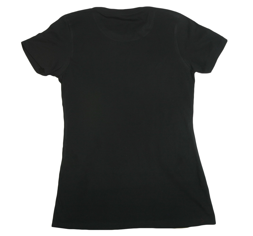 Womens Black Tuxedo T-