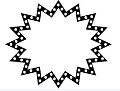 Printable Starburst Template - ClipArt Best