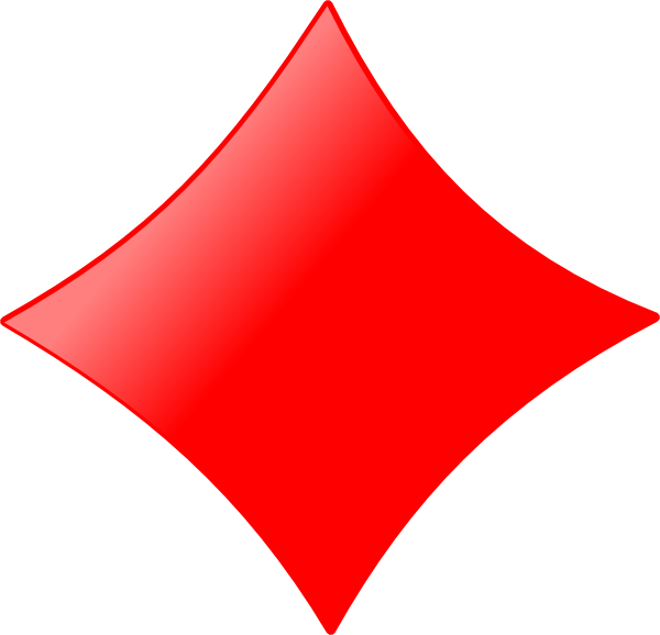 Card FiguresDiamond clip art Free Vector