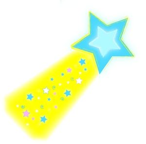 Shining star cartoon animated shooting star clip art stars ...