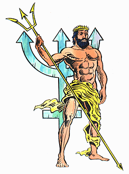 Godneptunevectoradultauthorityclassical Greekclip Artcrowngod clipart