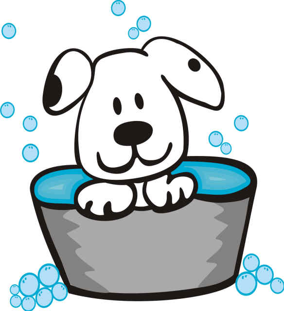 Dog Grooming Clipart