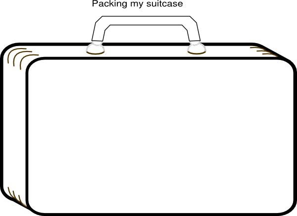 suitcase clip art | Hostted