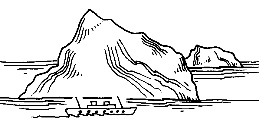 iceberg clipart