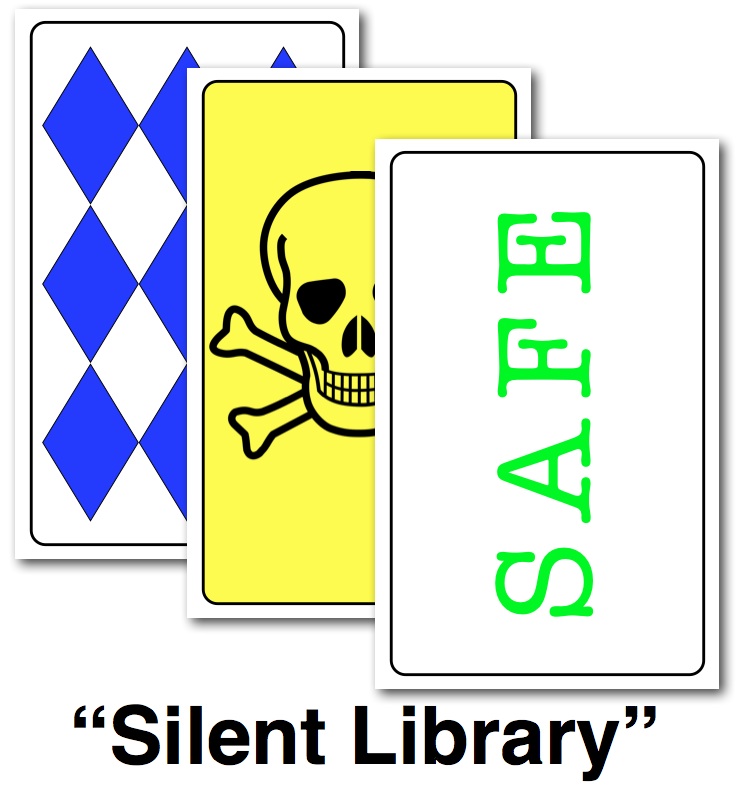 iWorkCommunity | "Silent Library" Game Cards