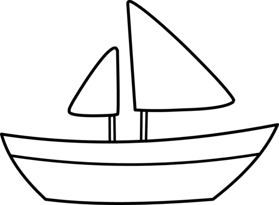 Sailboat Clip Art Simple - Free Clipart Images
