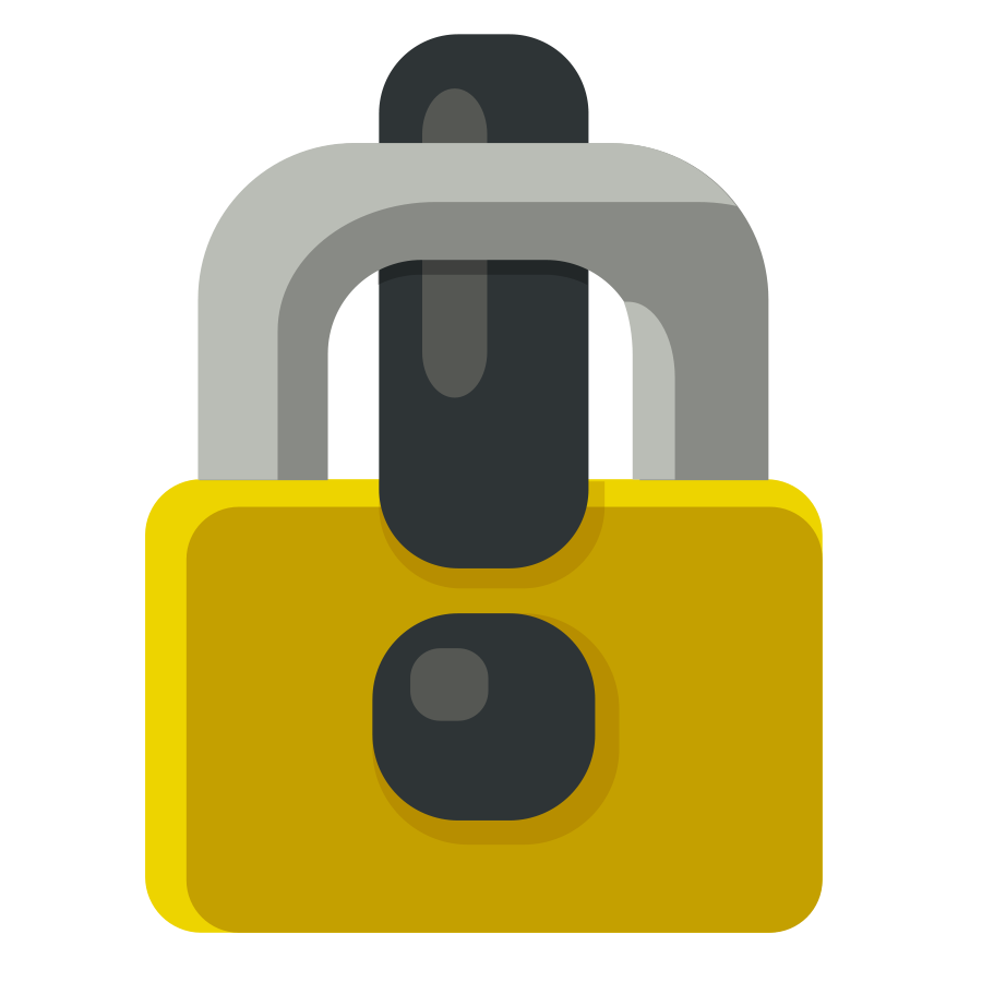 Locked Exclamation Mark - Padlock Clipart, vector clip art online ...