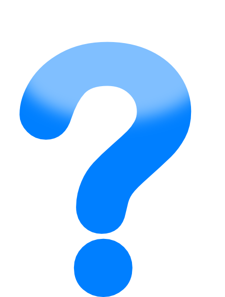 Blue Question Mark Clip Art | Like Success