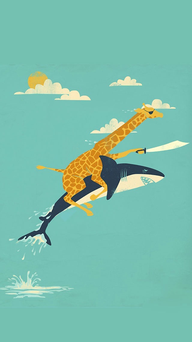 Animals For > Cute Giraffe Iphone Wallpaper