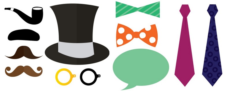 Photo Booth Printables: Party Props Made Easy | Personal Creations ...