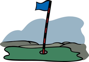 Crossed Golf Club Clipart - Free Clipart Images