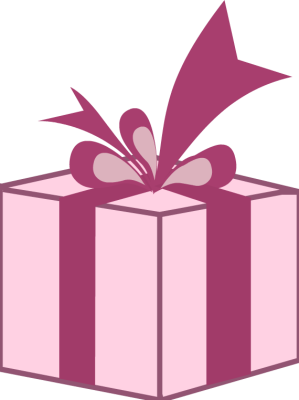 Pink Birthday Present Clip Art - Free Clipart Images