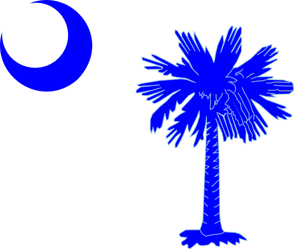 Palmetto And Crescent Moon