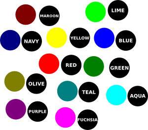 Scattered Color Dot clip art - vector clip art online, royalty ...