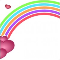 Free world globe and rainbow clip art Free vector for free ...